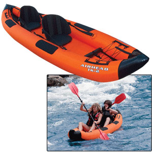 Travel Kayak Deluxe 12′ 2 Person Inflatable Kayak