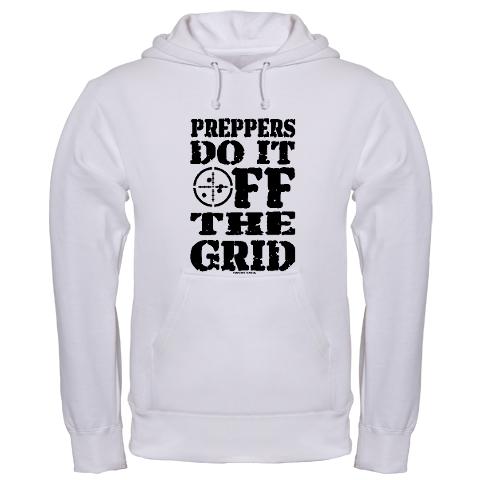 Preppers Do It OFF THE GRID, design by Year Zero Survival