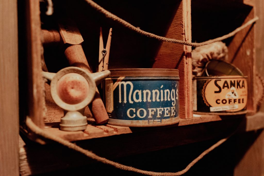 old coffee can