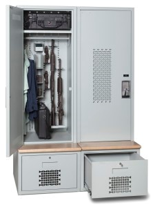 weapon-locker-with-drawer