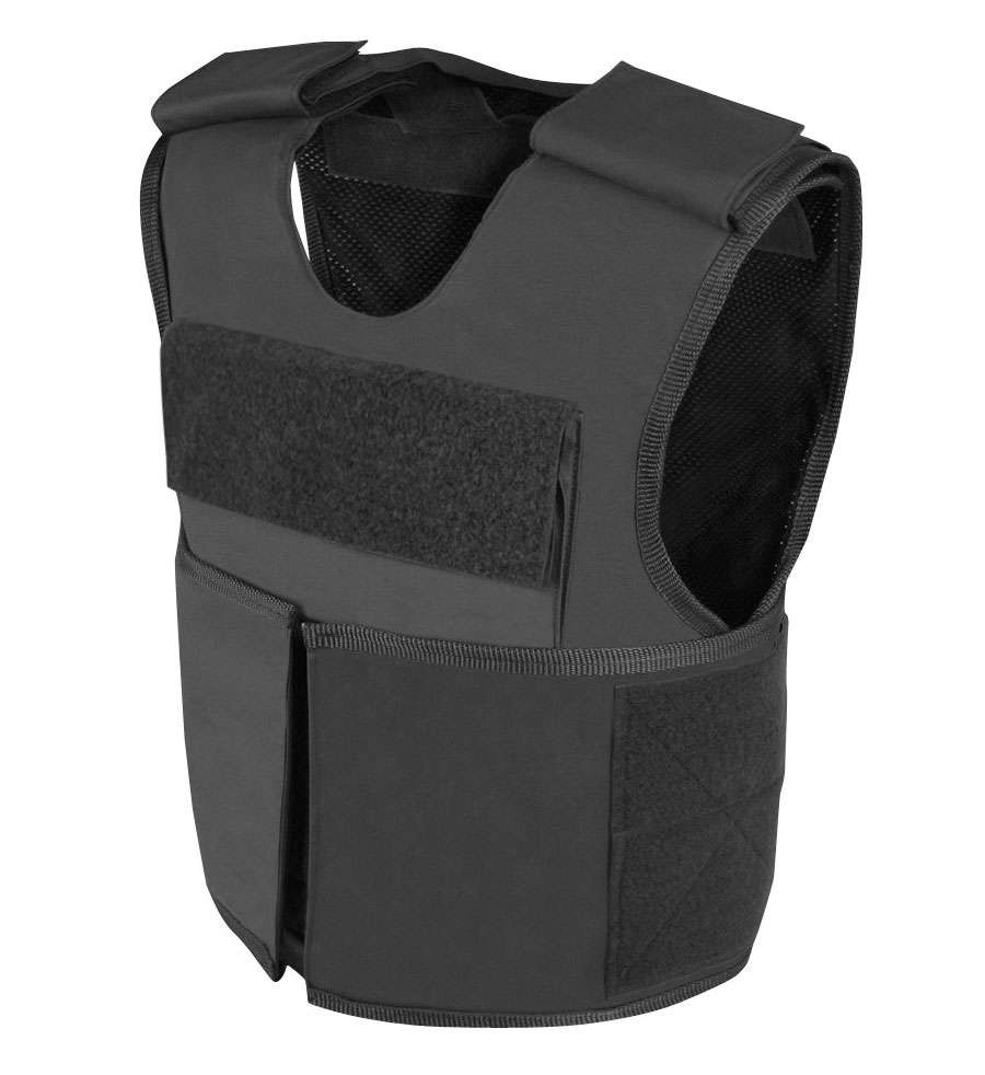 Safeguard Armor Commander - (This a tactical overt vest with hard armor which can offer ballistic plates for ballistic protection available at NIJ. Level IIa-IV, and Stab and Spike Level 1 and 2)