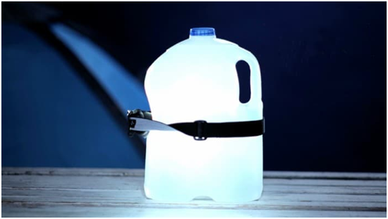 Camping Hack #2 Light up Your Tent with a Water Bottle Lantern
