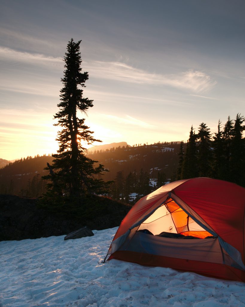 Be prepared for cold weather with quality camping gear.
