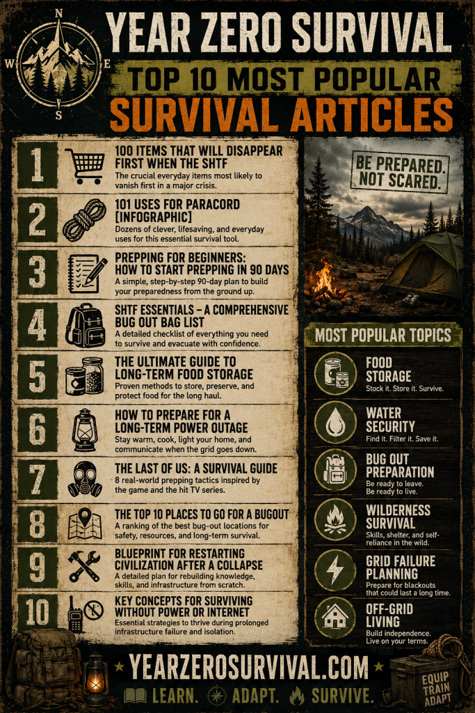 Top 10 Survival Articles - yearzerosurvival.com